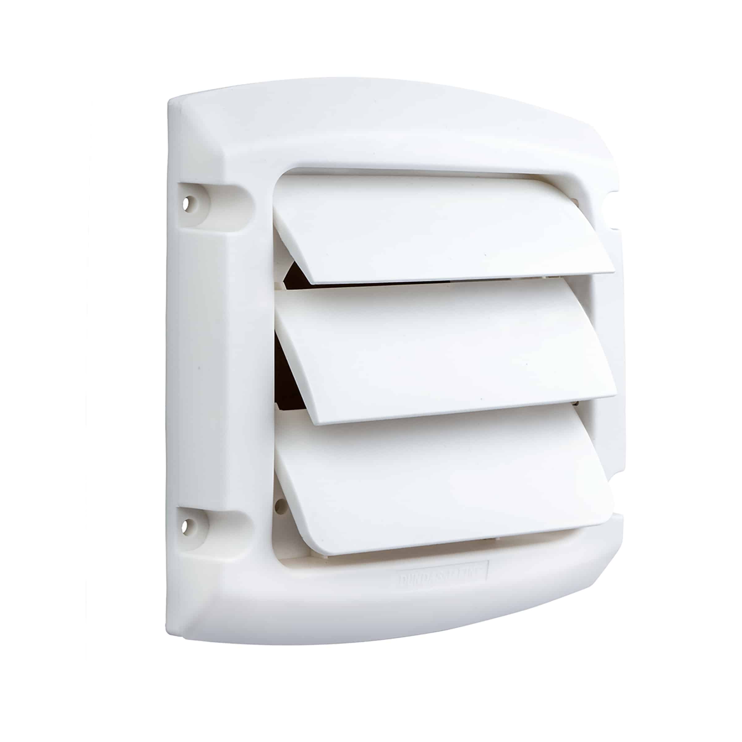 LC4WX 4IN WHITE LOUV VENT HOOD